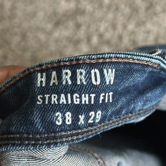 English Laundry Men's Blue Jeans Harrow Straight Fit (38x29) - Picture 6 of 11